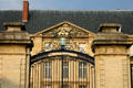 Saint-Remi museum gate. Reims, France.