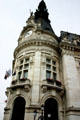 City hall tower. Sens, France.