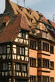 Buildings at rue du Vieux Marché aux Poisson & rue Mercier. Strasbourg, France.