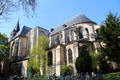 St-Germain-des-Prés church apse view. Paris, France