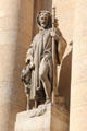 Statue of St Roch at St Roch Church. Paris, France