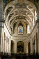 Baroque interior of St Roch Church. Paris, France