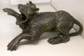 Bronze chimera animal from Padua at Museum of Decorative Arts. Paris, France.
