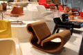 Easy Edges chair by Frank O. Gehry of USA at Museum of Decorative Arts. Paris, France.