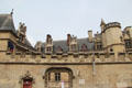 Outer wall & gates at Cluny Museum. Paris, France.