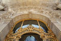 Entrance portal details of Petit Palace Museum. Paris, France.