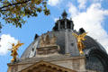 Dome of Petit Palace Museum. Paris, France.