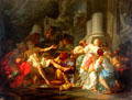 Death of Seneca painting by Jacques-Louis David at Petit Palace Museum. Paris, France.