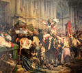 Bastille Victors at Paris City Hall on July 14, 1789 painting by Paul Delaroche at Petit Palace Museum. Paris, France.
