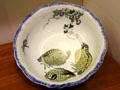 Porcelain bowl with quail by Félix Bracquemond for Service Rousseau at Petit Palace Museum. Paris, France.