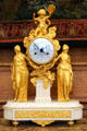 Amour & tambourine clock by Cardinaux of Paris at Petit Palace Museum. Paris, France.