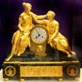 Nuptial song clock by Ravrio & Mesnil of Paris at Petit Palace Museum. Paris, France.