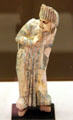 Ivory polychrome statuette of comic actor from Rome? at Petit Palace Museum. Paris, France.