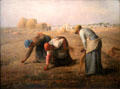 The Gleaners painting by Jean-François Millet at Musée d'Orsay. Paris, France.