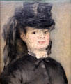 Madame Darras portrait by Auguste Renoir at Musée d'Orsay. Paris, France.