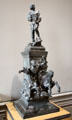 Monument to landscape artist Claude Lorrain bronze model by Auguste Rodin at Rodin Museum. Paris, France.