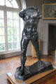 The Walking Man bronze sculpture by Auguste Rodin at Rodin Museum. Paris, France.