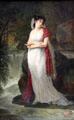 Portrait of Christine Boyer wife of Lucien Bonaparte by Baron Antoine-Jean Gros at Louvre Museum. Paris, France.
