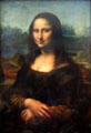 Mona Lisa painting by Leonardo da Vinci at Louvre Museum. Paris, France