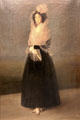 Portrait of Countess of Carpio, Marques of La Solana by Francisco de Goya at Louvre Museum. Paris, France.