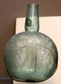 Glass bottle engraved with charioteer at Louvre Museum. Paris, France.
