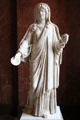 Empress Julia Domma wife of Septimius Severus statue at Louvre Museum. Paris, France.