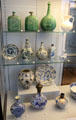 Collection of modern Iranian ceramics at Sèvres National Ceramic Museum. Paris, France.
