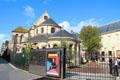 Priory church of Saint-Martin-des-Champs the complex which houses Arts et Metiers Museum. Paris, France.