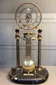 Electric master clock by Stanislas Fournier at Arts et Metiers Museum. Paris, France.