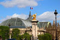 Grand Palais built for Paris Exposition Universelle of 1900. Paris, France.