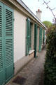Garden level apartment where author Honoré de Balzac lived, now a museum. Paris, France.