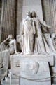 Monument to encyclopedist Denis Diderot at Pantheon. Paris, France.