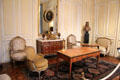Period furniture in Louis XVI room at Carnavalet Museum. Paris, France.