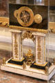 Model of security lock with gilded bronze & marble by Ambroise & Landry at Carnavalet Museum. Paris, France.
