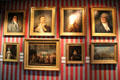 Portraits dating to French Reign of Terror at Carnavalet Museum. Paris, France.