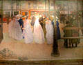 Spring in Paris - First Holy Communion painting by Jules Adler at Carnavalet Museum. Paris, France.