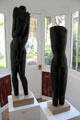 Demeter & Cello torso sculptures by Ossip Zadkine at Museum Zadkine. Paris, France.