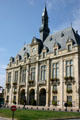City Hall on Place du Caquet. St Denis, France.