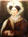 Portrait of Mme. Jeanne-Marie Thomas des Essarts of Saint-Malo at St Malo Museum. St Malo, France.