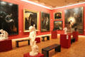 Gallery at Museum of Fine Arts of Rennes. Rennes, France.