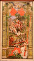 Battle of Trente cartoon for tapestry for hanging in Rennes Palais de justice by Édouard Toudouze at Museum of Fine Arts of Rennes. Rennes, France.