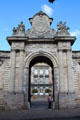 Entrance gate to Saint-Vaast Abbey Fine Art Museum. Arras, France.