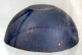 Metal cap worn by soldiers to protect skull used before development of Adrian helmet in 1915 at Armistice Rail Car Museum. Compiègne, France.