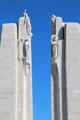 Figures representing peace, knowledge, justice & truth at Vimy Ridge Memorial. Vimy, France.