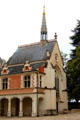 Saint-Calais Chapel on site founded by monks at Blois Chateau. Blois, France.