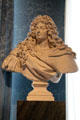 Bust of Le Grand Dauphin, son of Louis XIV who died before his father at Chambord Chateau. Chambord, France.
