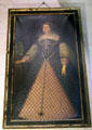 Portrait of Catherine de Medici at Chaumont-Sur-Loire. France.
