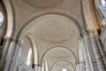 Romanesque ceiling structure at Fontevraud Abbey. Fontevraud, France.