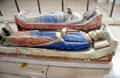 Tombs of King of England, Henry II & his wife, Eleanor of Aquitaine at Fontevraud Abbey. Fontevraud, France