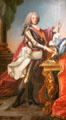 Portrait of Philippe, duc d'Orleans attrib. Guy-Noël Aubry at Orleans Beaux Arts Museum. Orleans, France.
